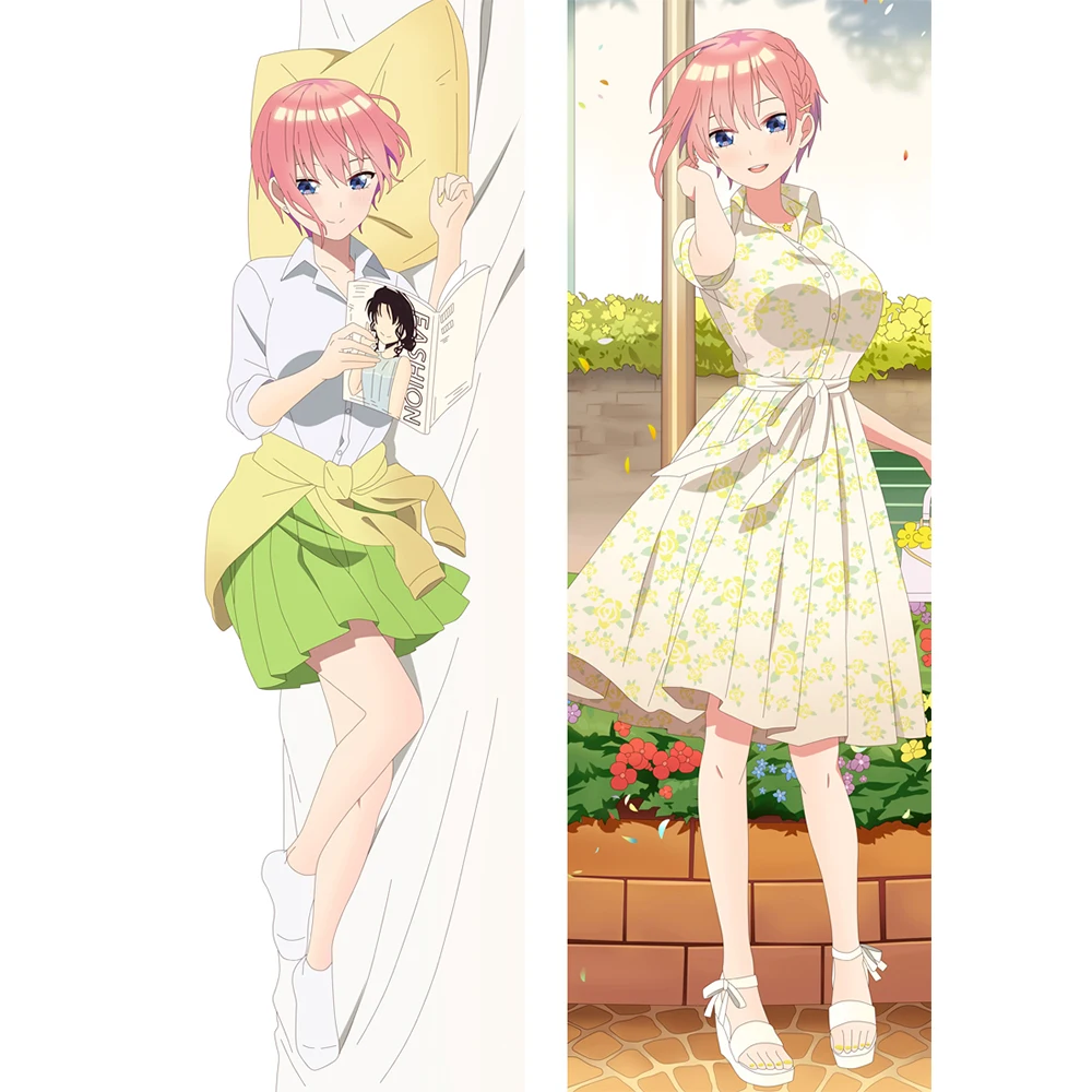 The Quintessential Quintuplets Dakimakura Nakano Ichika Pillow Case Hugging Anime Body Pillowcase Bedroom Bedding Pillow Cover
The Quintessential Quintuplets Dakimakura Nakano Ichika Pillow Case Hugging Anime Body Pillowcase Bedroom Bedding Pillow Cover