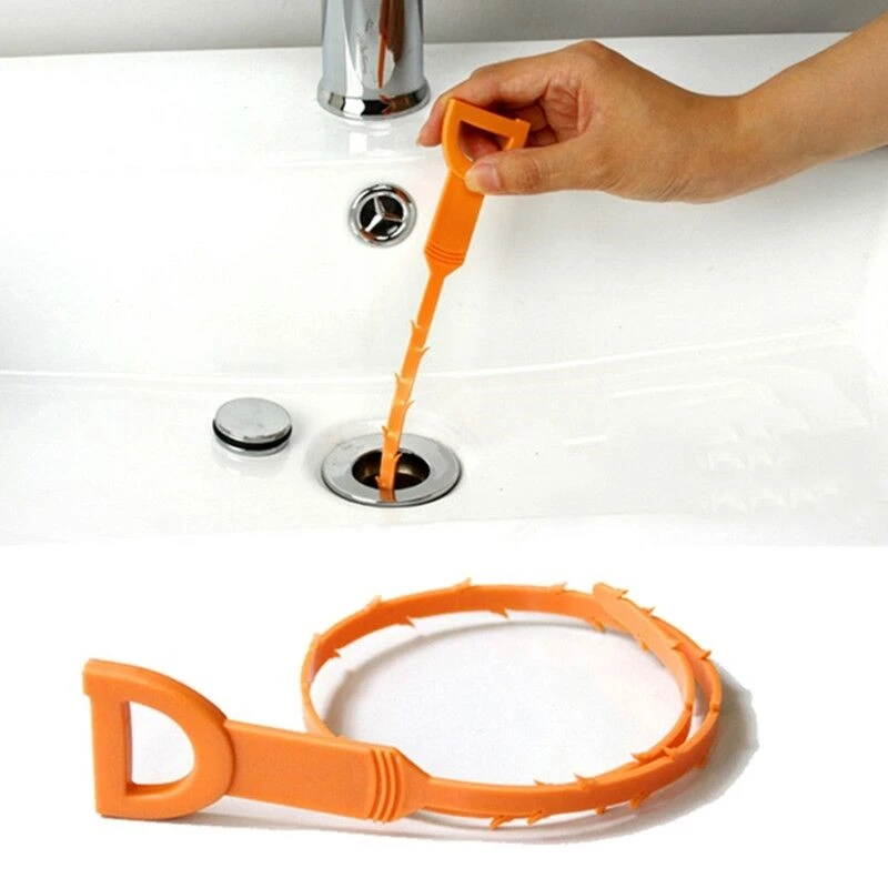 1pc Kitchen Sink Cleaning Hook Cleaner Sticks Clog Remover Sewer Dredging Spring Pipe Hair Dredging Tool Bathroom Accessories
1pc Kitchen Sink Cleaning Hook Cleaner Sticks Clog Remover Sewer Dredging Spring Pipe Hair Dredging Tool Bathroom Accessories