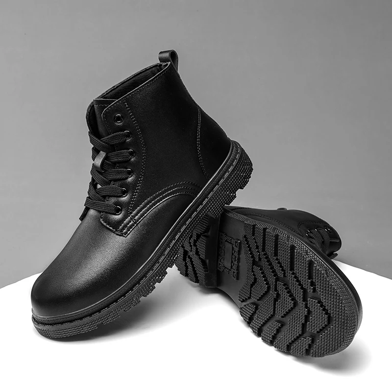 Thick-soled Wear-resistant Non-slip Leather Boots Summer New Casual Men's Shoes Fashion Comfortable Outsole Business Men's Shoes
Thick-soled Wear-resistant Non-slip Leather Boots Summer New Casual Men's Shoes Fashion Comfortable Outsole Business Men's Shoes