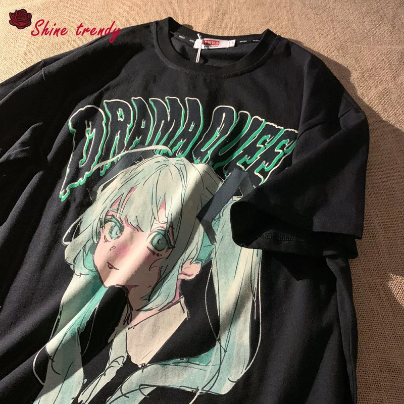Harajuku Japanese Anime Attack on Titan Fairy T Shirt Loose 2022 Summer Short Sleeve Y2k Aesthetic Kawaii Top Oversized T-shirt
Harajuku Japanese Anime Attack on Titan Fairy T Shirt Loose 2022 Summer Short Sleeve Y2k Aesthetic Kawaii Top Oversized T-shirt