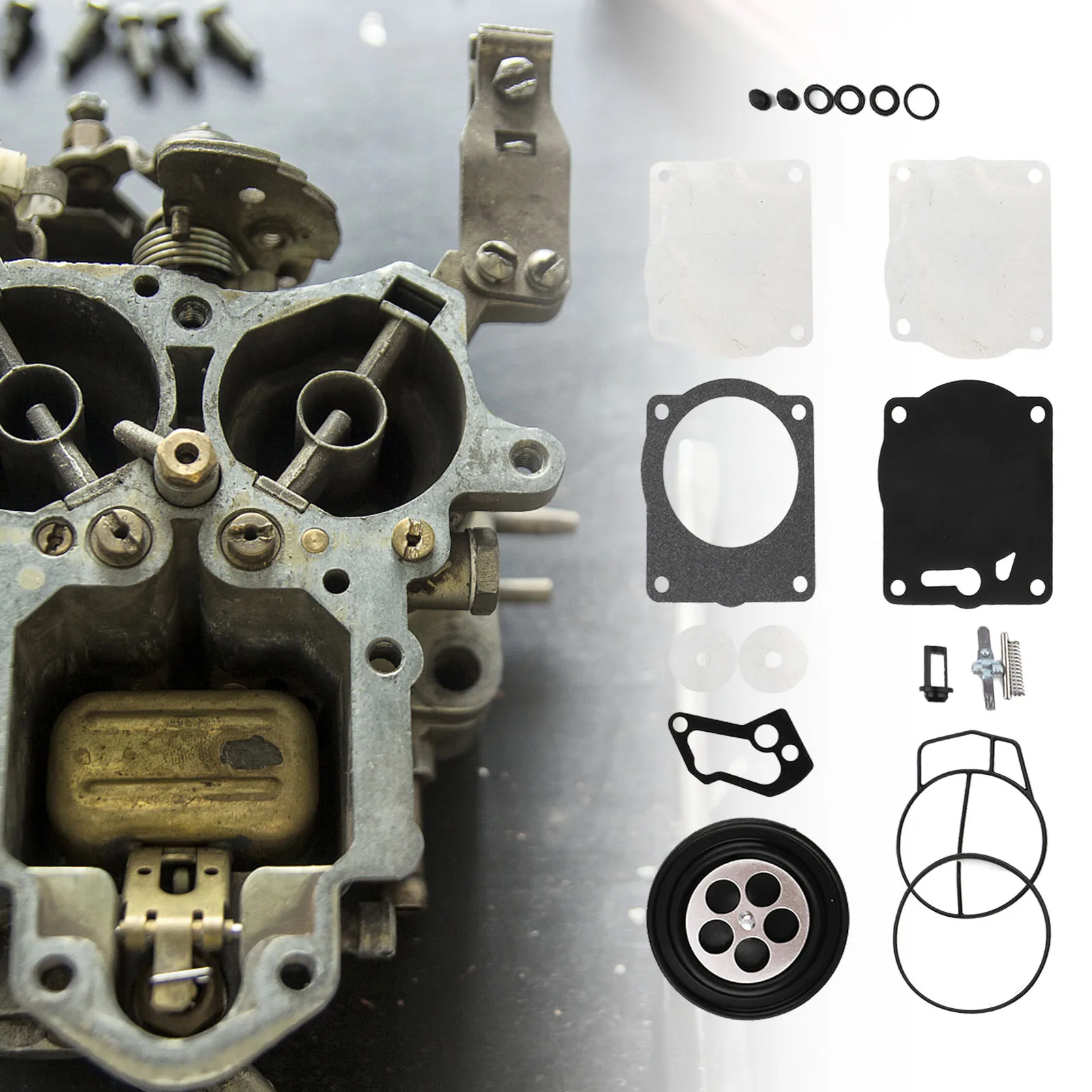 Carburetor Rebuild Repair Parts Kit Carburetor Rebuild Kit With Replacement Parts To Repair Or Rebuild Carburetors Of Sea-Do-o
Carburetor Rebuild Repair Parts Kit Carburetor Rebuild Kit With Replacement Parts To Repair Or Rebuild Carburetors Of Sea-Do-o