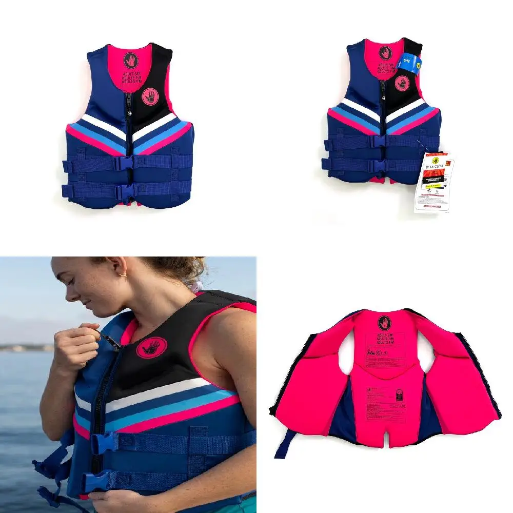 "Ultra Practical and Stylish Dual-Size Evoprene Pink Women's Life Jacket and Vest - Small and Medium Sizes Available".
"Ultra Practical and Stylish Dual-Size Evoprene Pink Women's Life Jacket and Vest - Small and Medium Sizes Available".