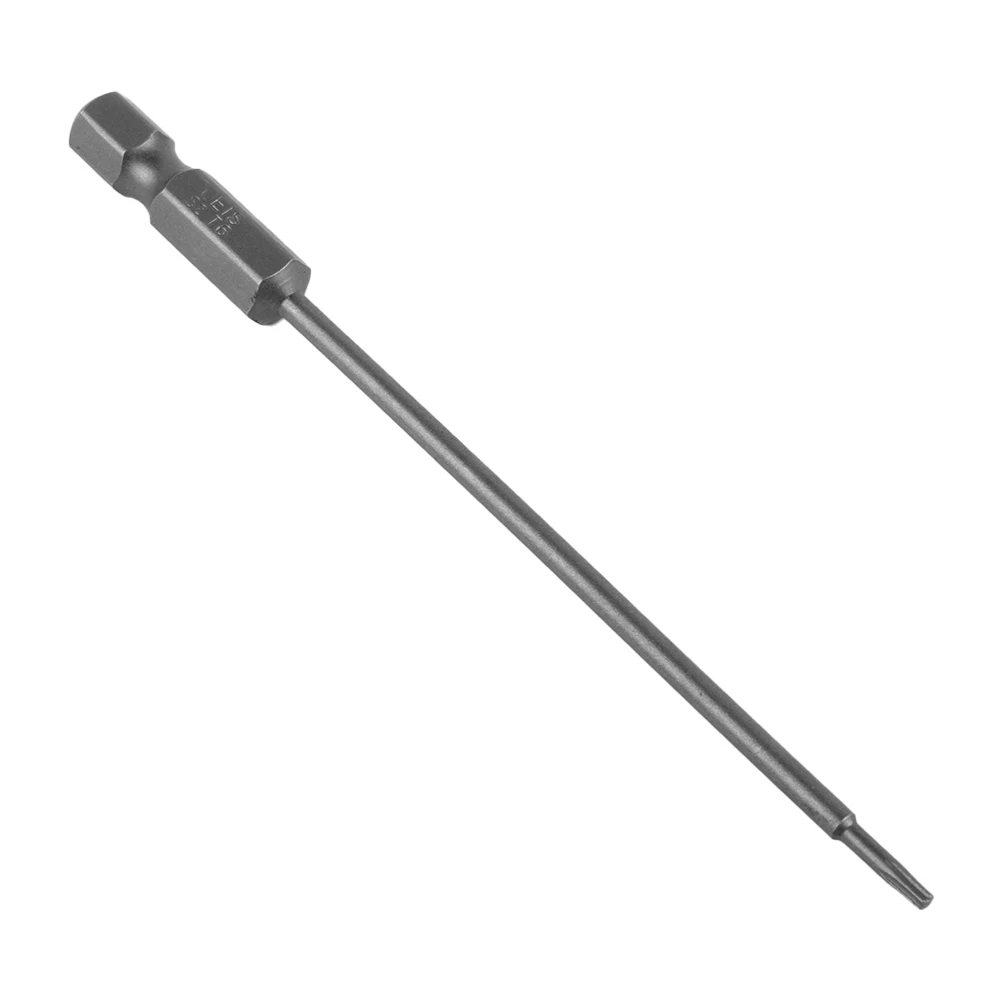 Torx Head Screwdriver Bit Magnetic Solid Special Heat Treatment T6-T40 100mm/3.94in 60HRC Hardness Alloy Steel
Torx Head Screwdriver Bit Magnetic Solid Special Heat Treatment T6-T40 100mm/3.94in 60HRC Hardness Alloy Steel