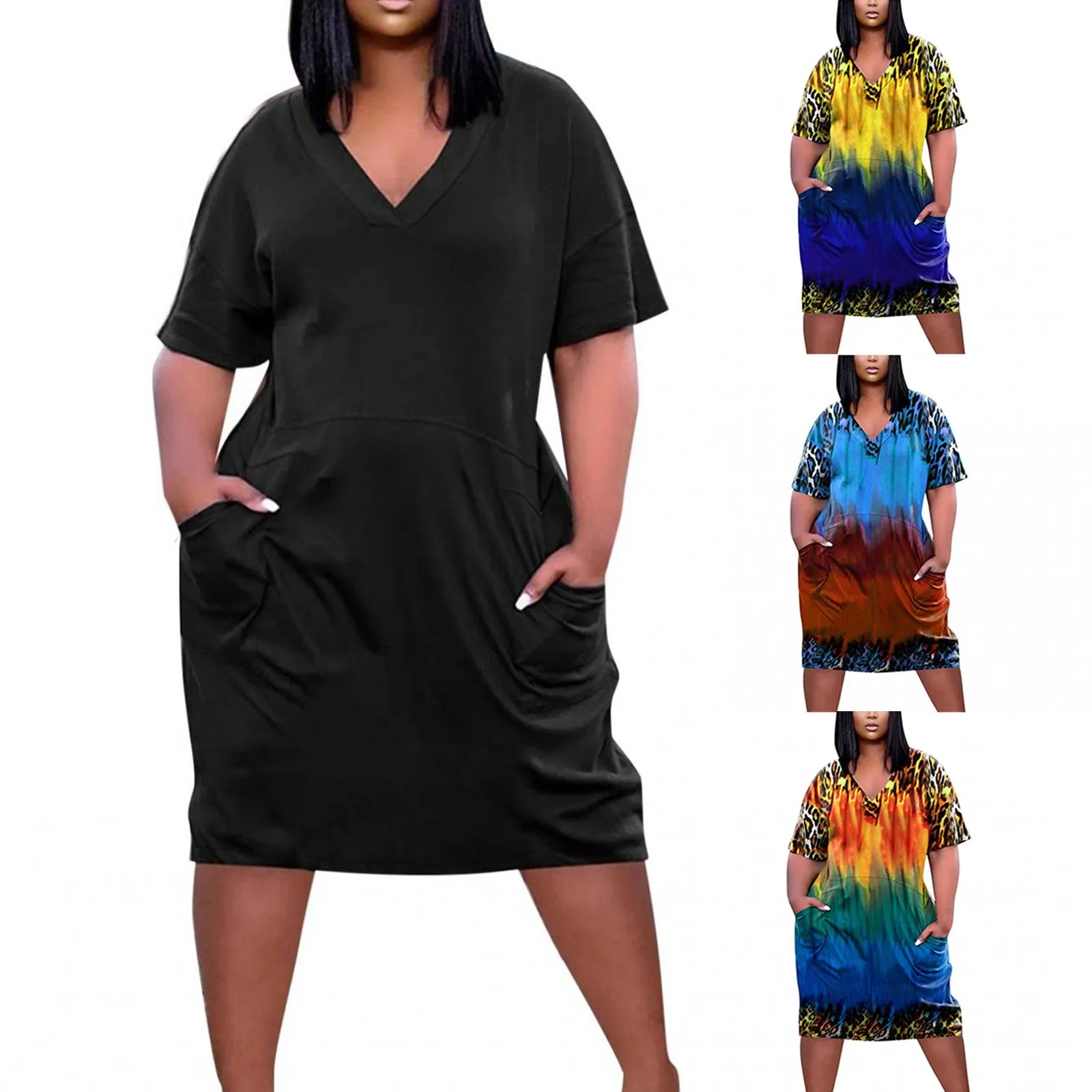 Новинка платья Удобное повседневное модное однотонное с карманами свободное простое платье классическое и универсальное платье платья
Новинка платья Удобное повседневное модное однотонное с карманами свободное простое платье классическое и универсальное платье платья