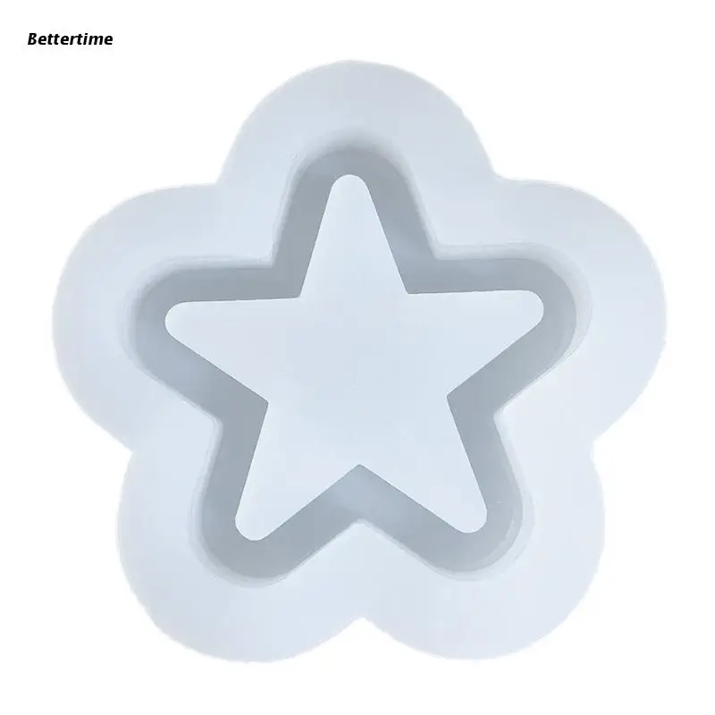 B36D Shiny Glossy Geometry Star Quicksand Mold Silicone Epoxy Resin Mold DIY Keychain
B36D Shiny Glossy Geometry Star Quicksand Mold Silicone Epoxy Resin Mold DIY Keychain