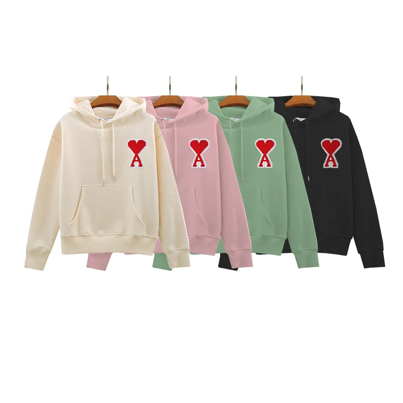 Ami 2022 Spring/Autumn Korean Fashion Men's Hoodies Pink Sweatshirt Female Winter Loose Leisure Oversize Hoodies Embroidery Tops
Ami 2022 Spring/Autumn Korean Fashion Men's Hoodies Pink Sweatshirt Female Winter Loose Leisure Oversize Hoodies Embroidery Tops