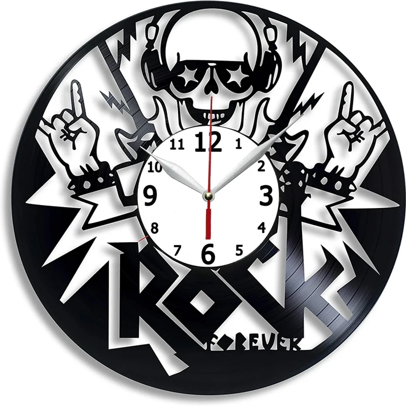 Виниловые музыкальные часы 12 дюймов, настенные часы с забавной музыкой
Виниловые музыкальные часы 12 дюймов, настенные часы с забавной музыкой