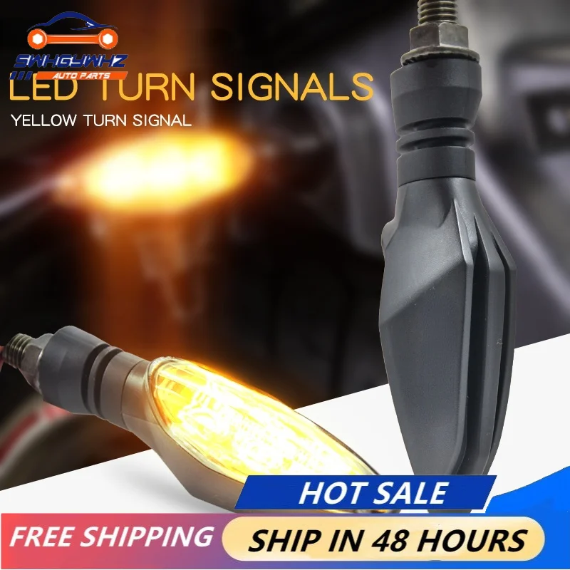 Motorcycle Universal 12V LED Turn Signal Lights for Honda CB650 CB500 NC750 CB400SF CB1300 vt750 Signal tail light Accessories
Motorcycle Universal 12V LED Turn Signal Lights for Honda CB650 CB500 NC750 CB400SF CB1300 vt750 Signal tail light Accessories