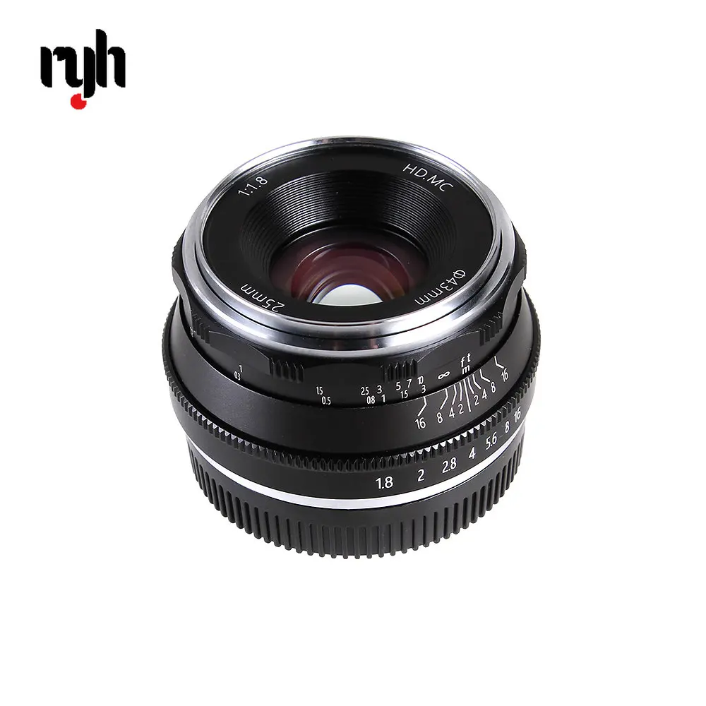 25 мм F1.8 основной объектив с ручной фокусировкой для Canon EOS M M1 M2 M3 M5 M50 M6 M10 M100 беззеркальная камера 
25 мм F1.8 основной объектив с ручной фокусировкой для Canon EOS M M1 M2 M3 M5 M50 M6 M10 M100 беззеркальная камера