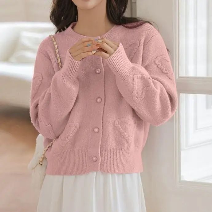 Cashmere cardigan Fall/winter 2023 Sweater Women Pure Color Casual Long-sleeved Loose Cashmere cardigan Women's Fall Knitwear
Cashmere cardigan Fall/winter 2023 Sweater Women Pure Color Casual Long-sleeved Loose Cashmere cardigan Women's Fall Knitwear