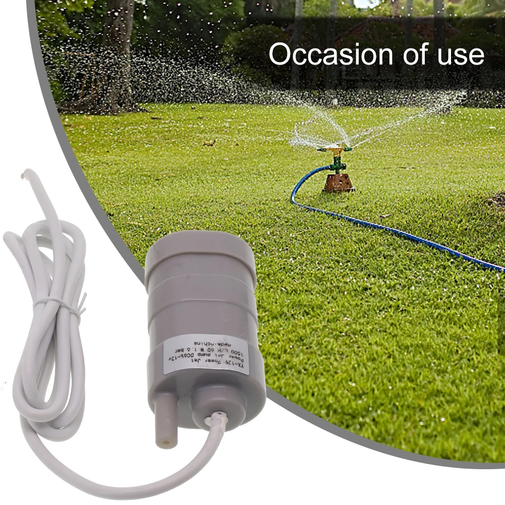 12V Submersible Water Pump 1500L/H High Flow Pumps For Motorhome Pond Aquarium Water Pump For Caravan Camping Garden Plastic
12V Submersible Water Pump 1500L/H High Flow Pumps For Motorhome Pond Aquarium Water Pump For Caravan Camping Garden Plastic