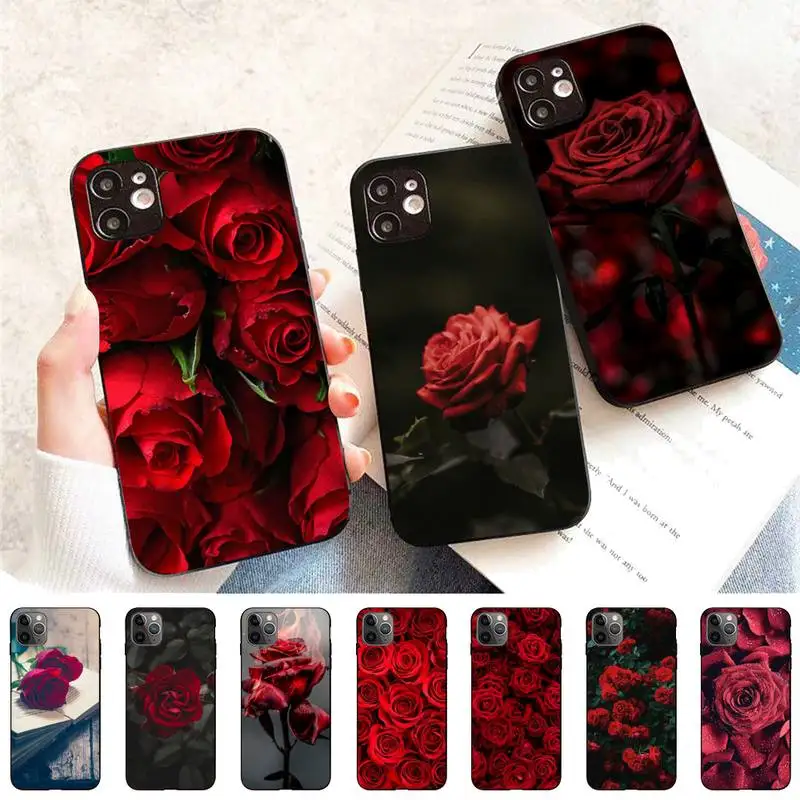 Yinuoda Bright Red Rose Flowers Phone Case for iPhone 11 12 13 Mini Pro Max 8 7 6 6S Plus X 5 SE 2020 XR XS Funda Case
Yinuoda Bright Red Rose Flowers Phone Case for iPhone 11 12 13 Mini Pro Max 8 7 6 6S Plus X 5 SE 2020 XR XS Funda Case