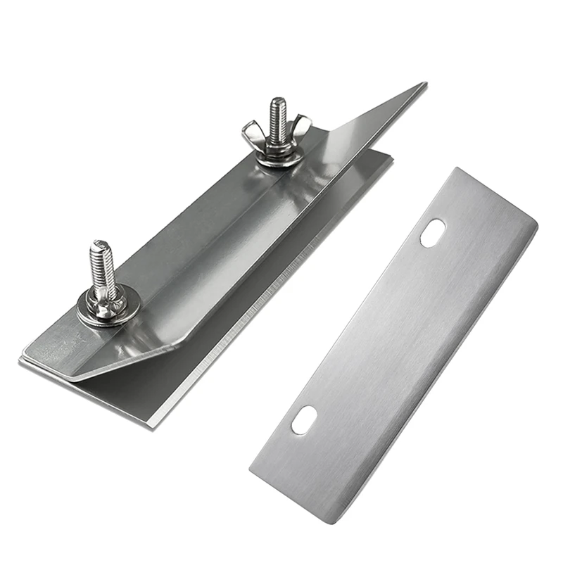 Stainless Steel Food Scraper Barbecue Grill Griddle Cleaning Kit Combined Abrasive Anti Grease Scouring Barbecue Easy Install
Stainless Steel Food Scraper Barbecue Grill Griddle Cleaning Kit Combined Abrasive Anti Grease Scouring Barbecue Easy Install