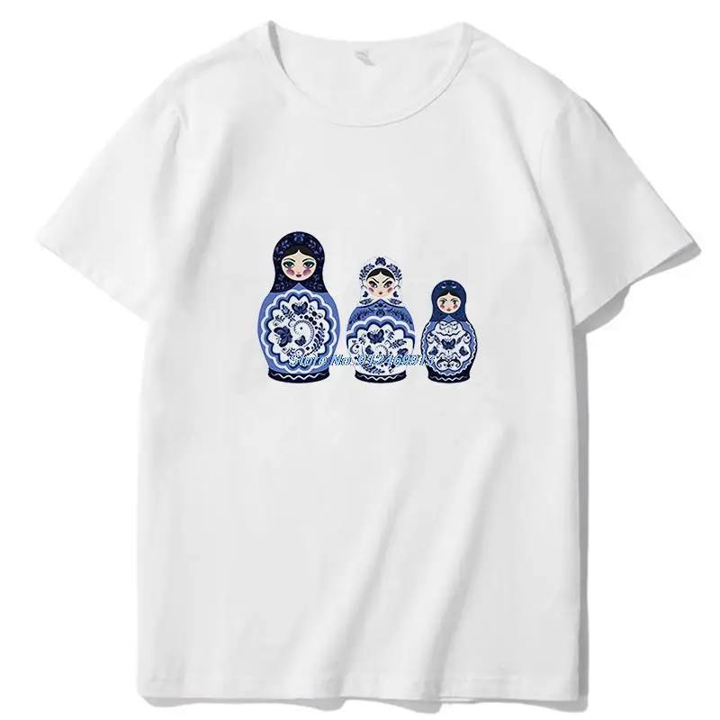 Blue Russia Matryoshka Doll graphic t shirts Oversized T Shirt Short Sleeve Shirt Tees Tops Harajuku Streetwear Men clothing
Blue Russia Matryoshka Doll graphic t shirts Oversized T Shirt Short Sleeve Shirt Tees Tops Harajuku Streetwear Men clothing