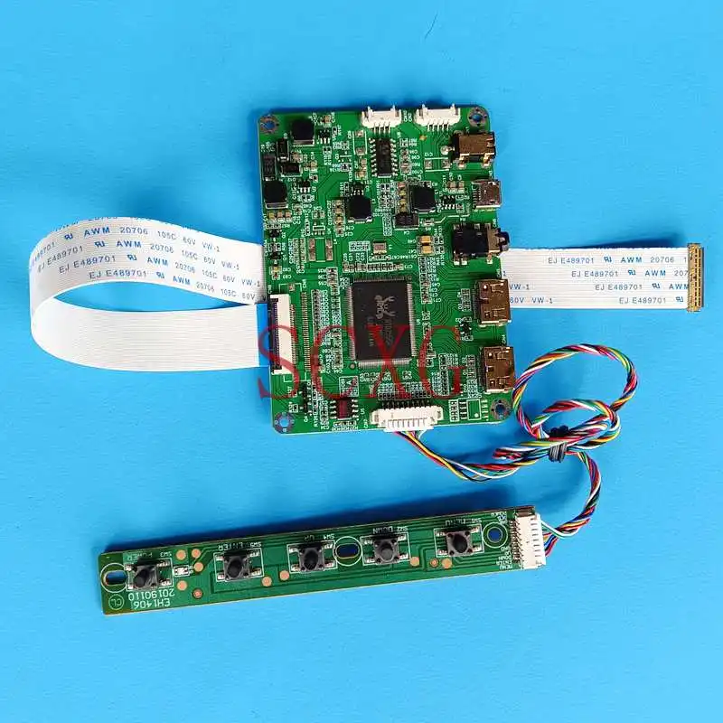 Fit N156HCE N156HCA N156HGA N156HCG N156HGE 2Mini-HDMI 30-Pin EDP Controller Drive Board 15.6" DIY Kit 1920*1080 Laptop Display
Fit N156HCE N156HCA N156HGA N156HCG N156HGE 2Mini-HDMI 30-Pin EDP Controller Drive Board 15.6" DIY Kit 1920*1080 Laptop Display