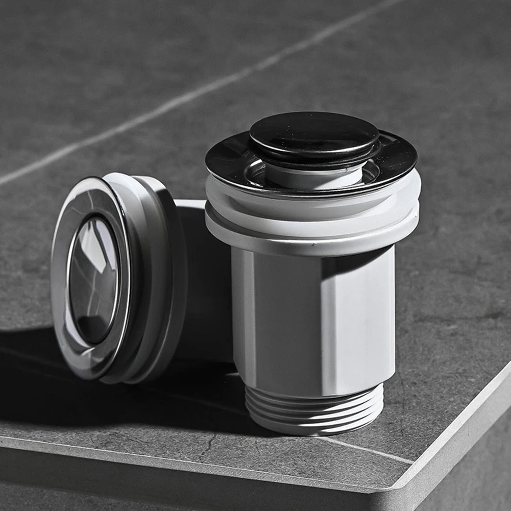 Bounce Up Drain Filter ABS Material Stainless Steel Sturdy Sink Stopper Waterproof Bathroom Sink Corrosion-proof
Bounce Up Drain Filter ABS Material Stainless Steel Sturdy Sink Stopper Waterproof Bathroom Sink Corrosion-proof
