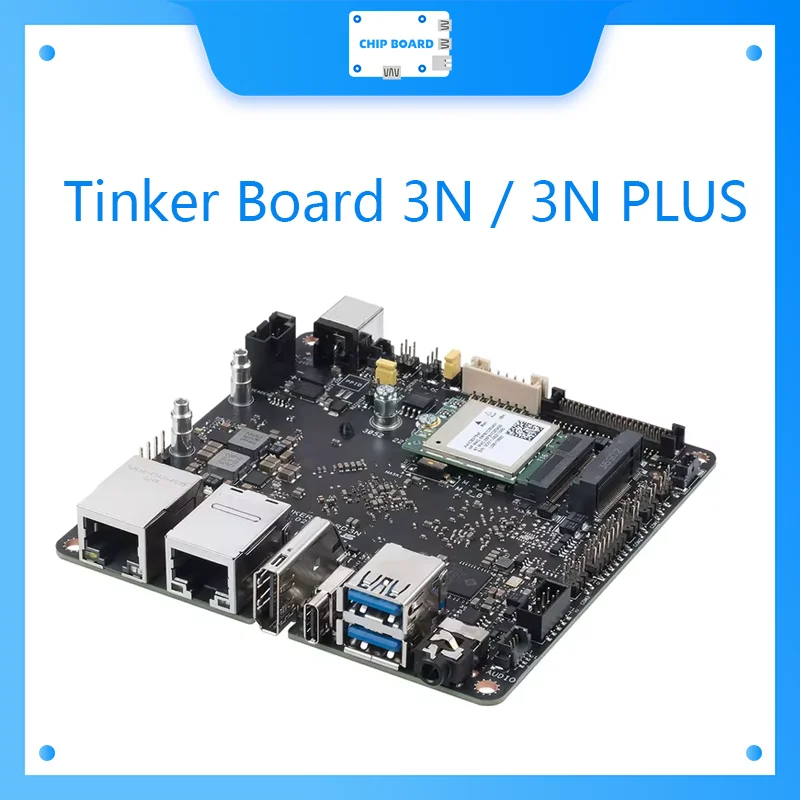 Плата ASUS IoT Tinker 3N PLUS Rockchip RK3568 Компьютер/SBC разработки с двумя семенами Поддержка