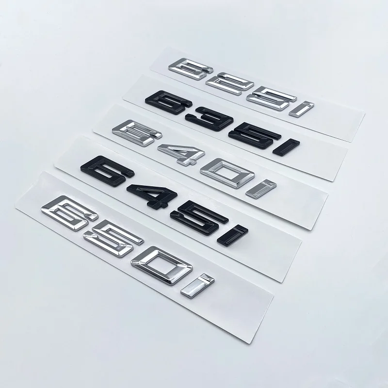 НОВЫЕ цифры шрифтов, буквы 630i 635i 640i 645i 650i, Верхняя деталь для BMW 6 серии, автомобильная табличка с логотипом, наклейка, черный хром
НОВЫЕ цифры шрифтов, буквы 630i 635i 640i 645i 650i, Верхняя деталь для BMW 6 серии, автомобильная табличка с логотипом, наклейка, черный хром