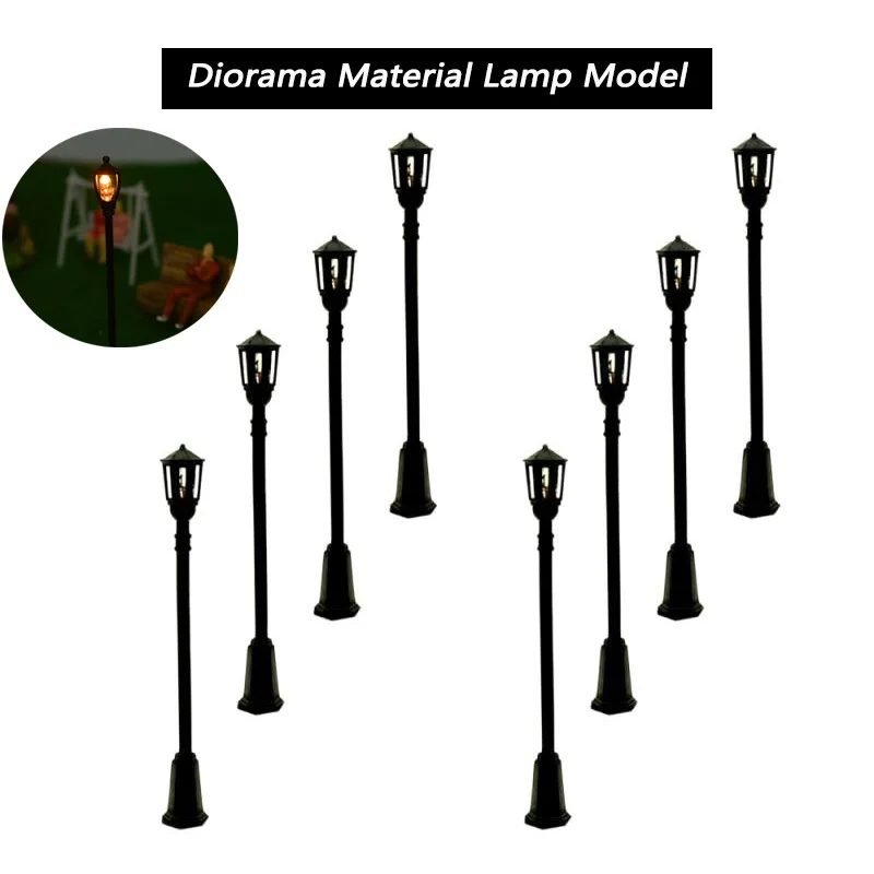 5Pcs Miniature Lamp Model For Diy Making HO Train Building Garden Sand Table Lighting Scene Layout Diorama Material Kits
5Pcs Miniature Lamp Model For Diy Making HO Train Building Garden Sand Table Lighting Scene Layout Diorama Material Kits