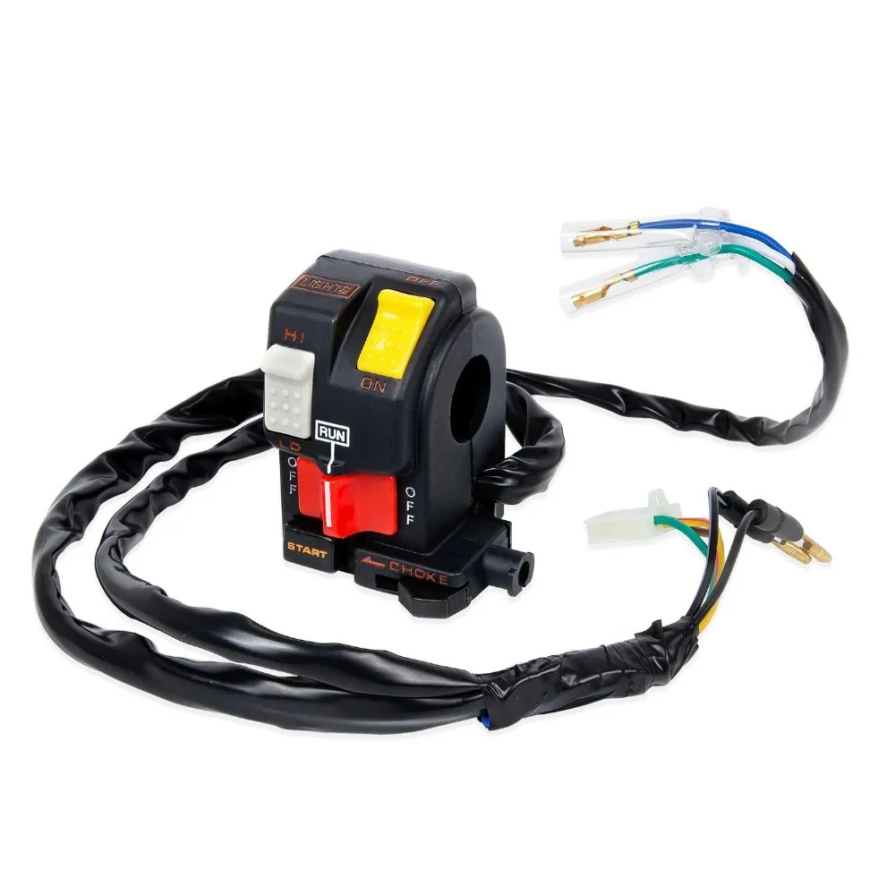 L/H Combination Switch Start Light Kill Switch Compatible with 1988-1995 Honda ATV TRX300/TRX300FW Replace 35020-HC4-004
L/H Combination Switch Start Light Kill Switch Compatible with 1988-1995 Honda ATV TRX300/TRX300FW Replace 35020-HC4-004