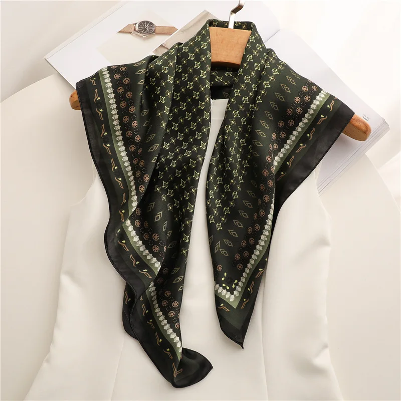 70cm Silk Square Scarf Women Print Satin Neck Tie Female Hair Wrisr Bandana Headkerchief Shawl Wrap Fashion Lady Hijab Echarpe
70cm Silk Square Scarf Women Print Satin Neck Tie Female Hair Wrisr Bandana Headkerchief Shawl Wrap Fashion Lady Hijab Echarpe
