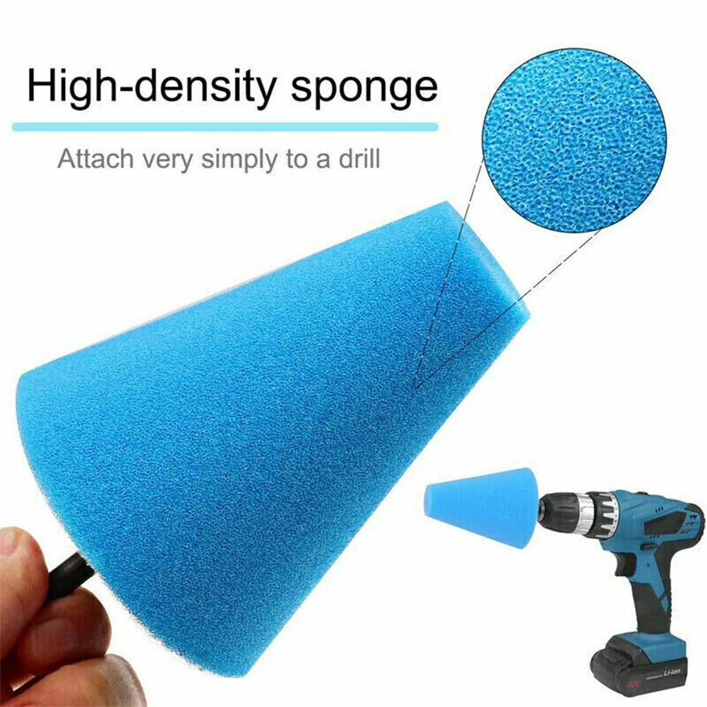 Polishing Pad 1/4" Drill Shank Sponge Plastic For Car Wheel And Corner Polishing Foam Cone Sponge Polishing Pads Kit
Polishing Pad 1/4" Drill Shank Sponge Plastic For Car Wheel And Corner Polishing Foam Cone Sponge Polishing Pads Kit