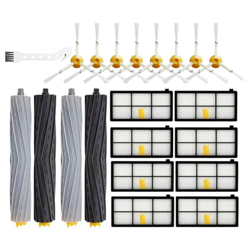 1Set Parts Accessories For Irobot Roomba Parts Kit Series 870/871/880/980/990 Main Side Brush Hepa Filter Dust Bag
1Set Parts Accessories For Irobot Roomba Parts Kit Series 870/871/880/980/990 Main Side Brush Hepa Filter Dust Bag