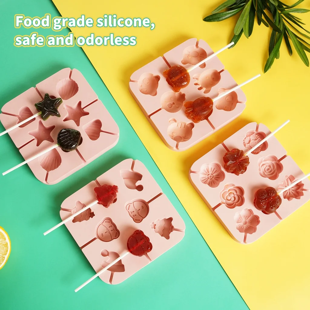 CUAIBB Silicone Lollipop Mold Decoration Baking Accessories Fondant Cake Tool Candy Making Jelly Chocolate Tool Cake Mold Lolly
CUAIBB Silicone Lollipop Mold Decoration Baking Accessories Fondant Cake Tool Candy Making Jelly Chocolate Tool Cake Mold Lolly