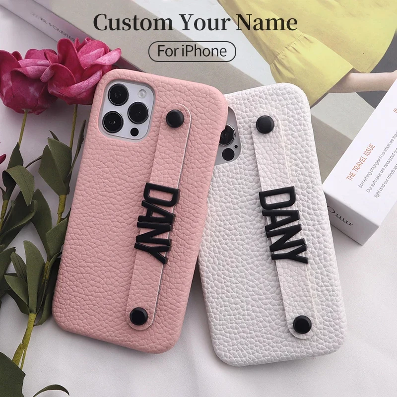Black Metal Personalization Your Name Pebble Grain Leather Phone Case For iPhone 12 11 13 Pro XS Max XR 7 8P Real Leather Case
Black Metal Personalization Your Name Pebble Grain Leather Phone Case For iPhone 12 11 13 Pro XS Max XR 7 8P Real Leather Case