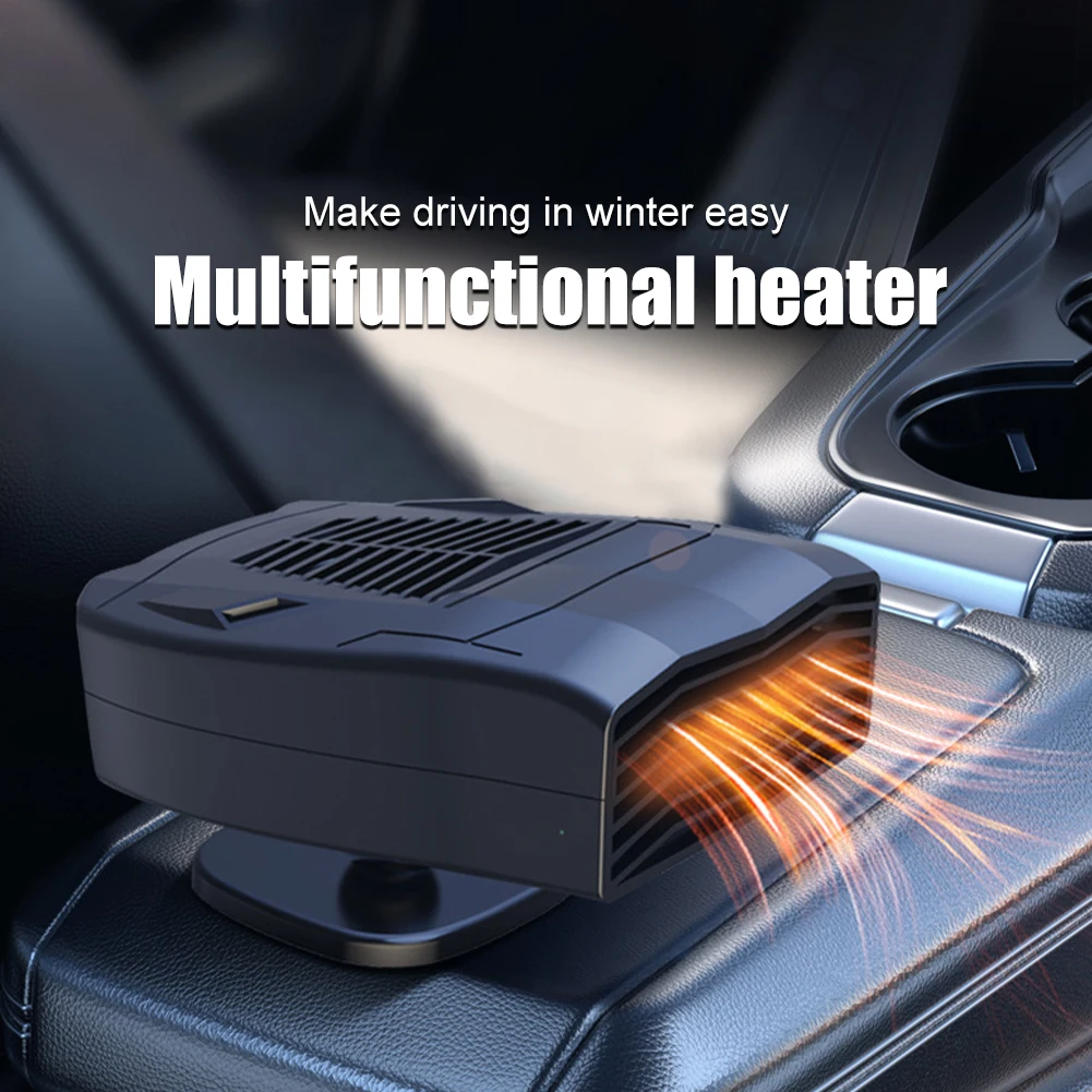 2 In 1 Car Heater Portable Auto Electric Heating Fan Cooling Fan 12V/24V Car Windshield Defroster Defogger For Car Accessories
2 In 1 Car Heater Portable Auto Electric Heating Fan Cooling Fan 12V/24V Car Windshield Defroster Defogger For Car Accessories