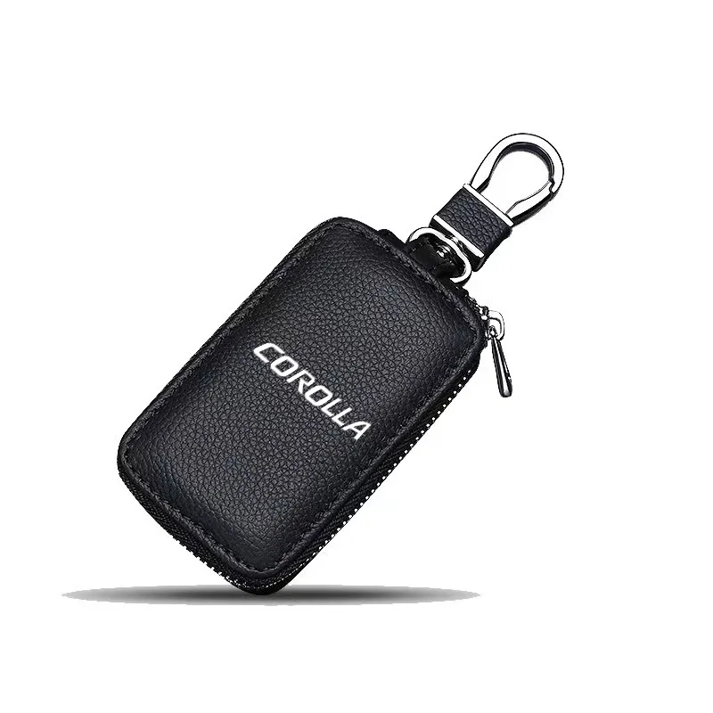 Leather Car Key Case Remote Key Cover Car Accessories For COROLLA
Leather Car Key Case Remote Key Cover Car Accessories For COROLLA