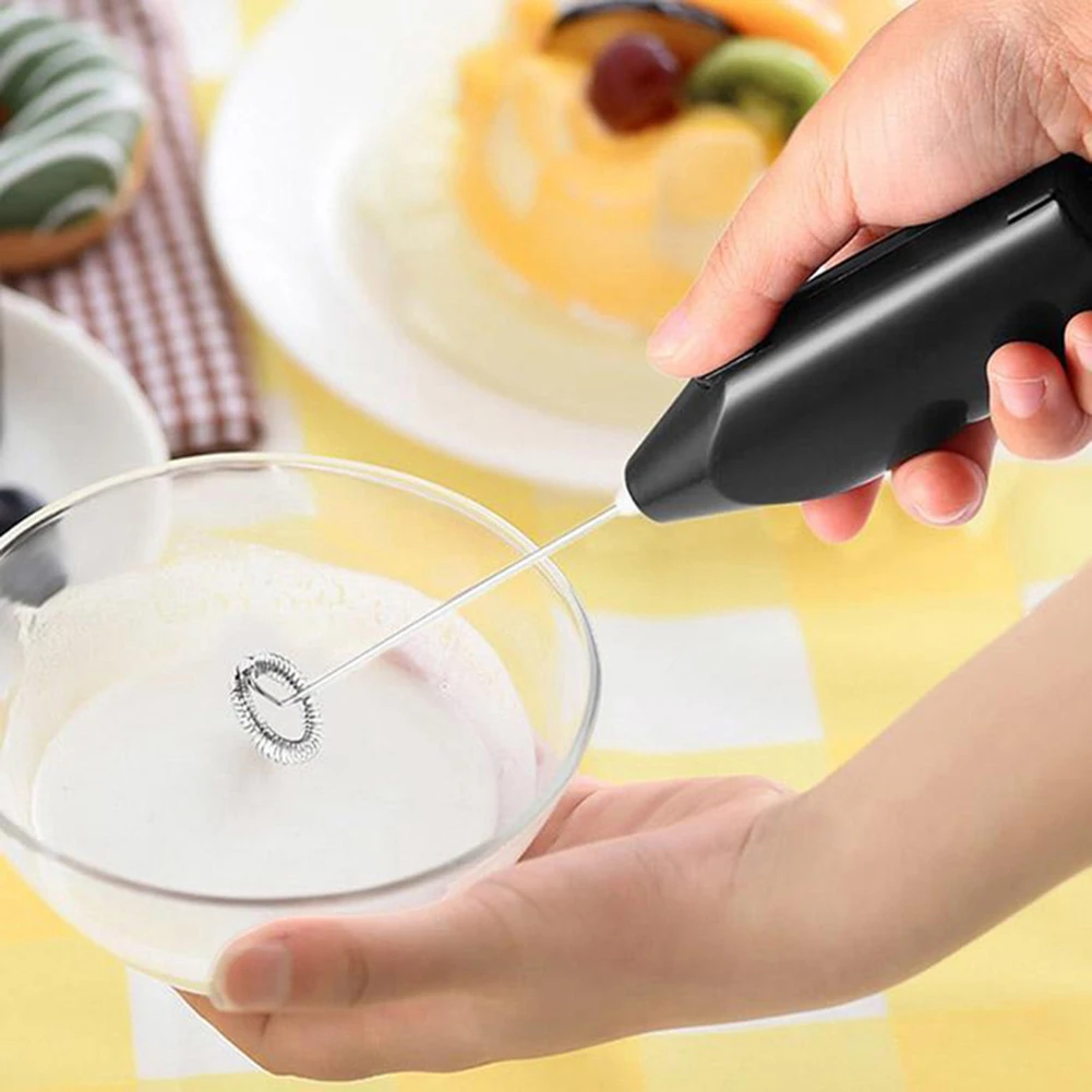 Milk Frother Home Portable Creative Battery Version Mini Handheld Electric Whisk Milk Whisk Cappuccino Kitchen Accessories
Milk Frother Home Portable Creative Battery Version Mini Handheld Electric Whisk Milk Whisk Cappuccino Kitchen Accessories