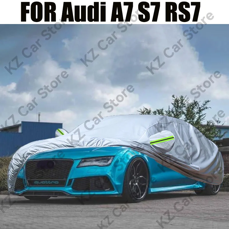 Полный автомобильный чехол для Audi A7 S7 RS7, уличный анти-УФ-солнцезащитный козырек от дождя и снега, автоматический чехол, пылезащитный
Полный автомобильный чехол для Audi A7 S7 RS7, уличный анти-УФ-солнцезащитный козырек от дождя и снега, автоматический чехол, пылезащитный