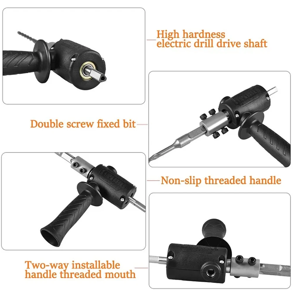 Double-Sided Fixing Screws Drill Adapter Electric Converter Anti-slip Threaded Handle For Hand Drills High Hardness
Double-Sided Fixing Screws Drill Adapter Electric Converter Anti-slip Threaded Handle For Hand Drills High Hardness