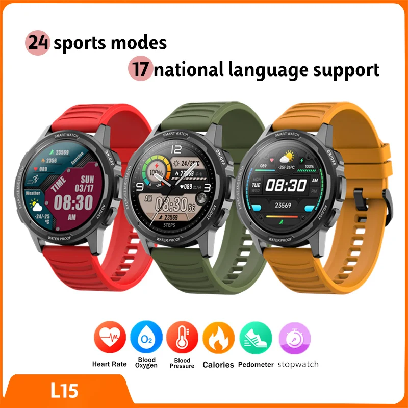 Xiaomi Mijia Smart Watch 2022IP68 Waterproof Heart Rate Blood Pressure Detection 24 Sports Modes Touch Operation L15 Android IOS
Xiaomi Mijia Smart Watch 2022IP68 Waterproof Heart Rate Blood Pressure Detection 24 Sports Modes Touch Operation L15 Android IOS