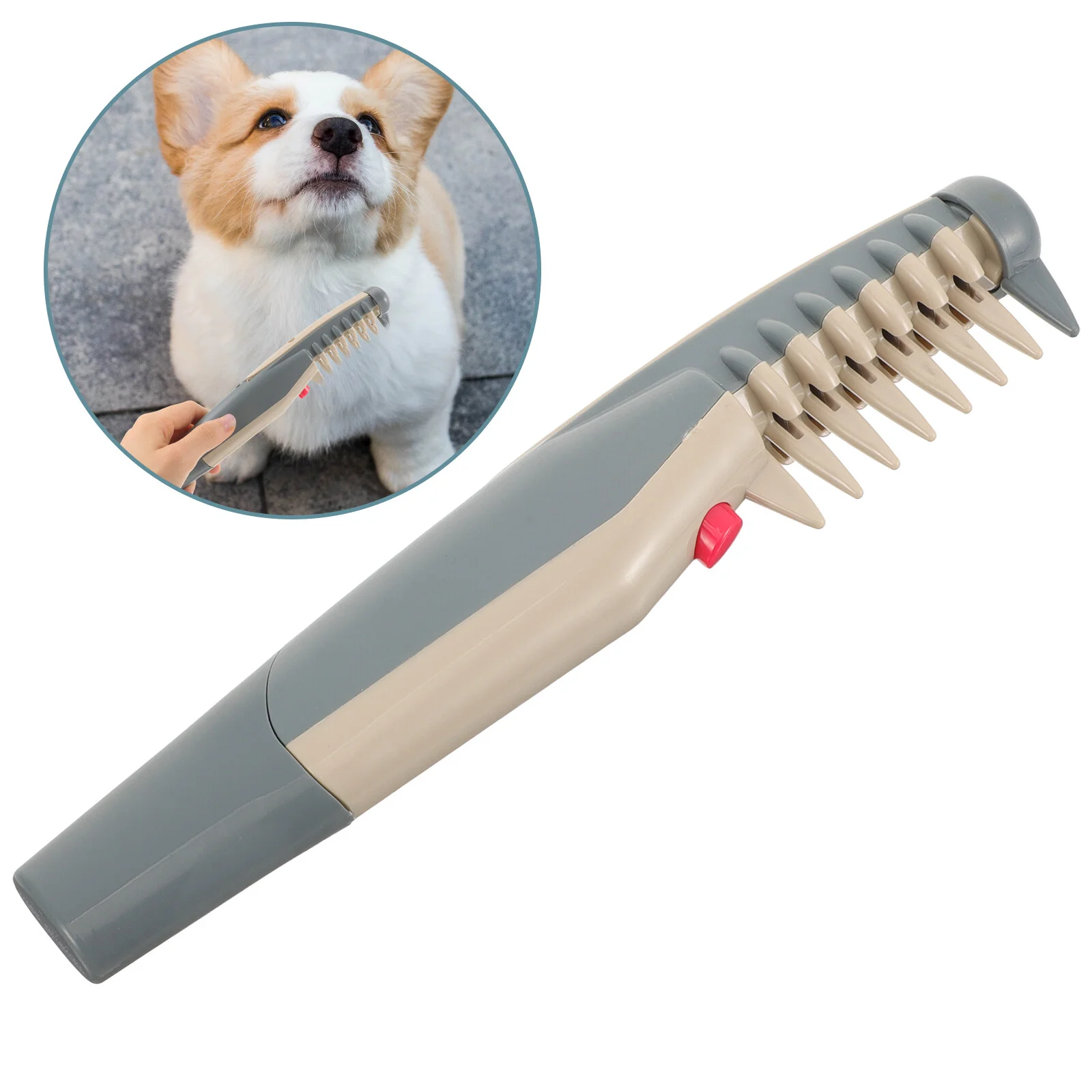 Professional Electric Dog Brush Comb Puppy Dog Cat Hair Trimmer Slicker Gilling Brush Quick Cleaning Tool for Pet Grooming Comb
Professional Electric Dog Brush Comb Puppy Dog Cat Hair Trimmer Slicker Gilling Brush Quick Cleaning Tool for Pet Grooming Comb