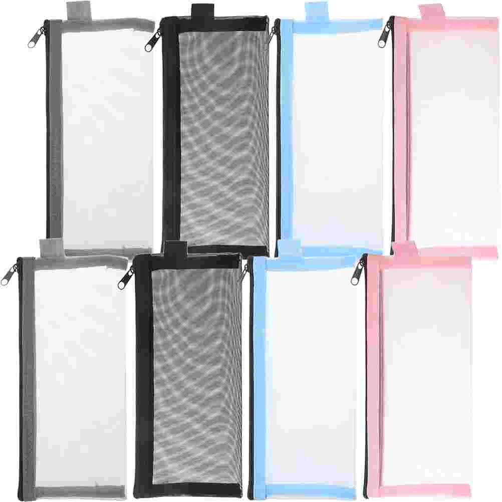 Makeup Zipper Mesh Organizer Pen Document Portable Pouches Travel Brush Stationary Case Pouch Clear Stationery Documents Folders
Makeup Zipper Mesh Organizer Pen Document Portable Pouches Travel Brush Stationary Case Pouch Clear Stationery Documents Folders