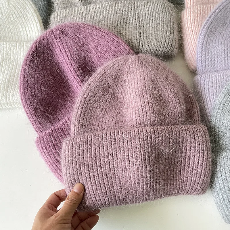 2022 New Winter Hat for Women Rabbit Cashmere Knitted Beanies Thick Warm Vogue Ladies Wool Angora Hat Female Beanie Hats
2022 New Winter Hat for Women Rabbit Cashmere Knitted Beanies Thick Warm Vogue Ladies Wool Angora Hat Female Beanie Hats