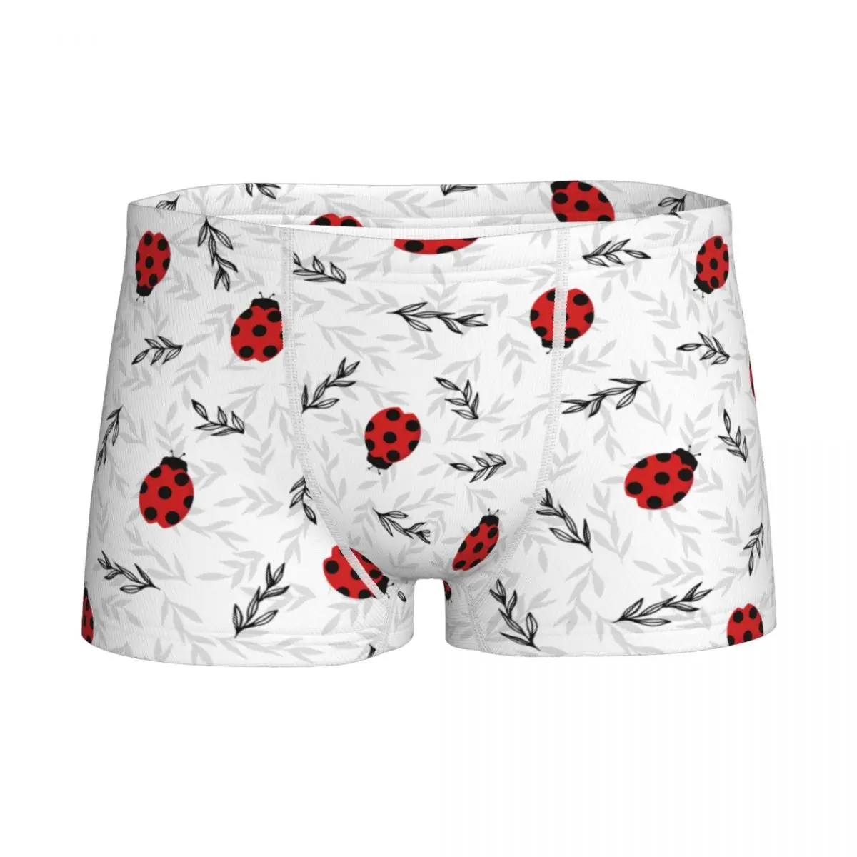 

Ladybug Insect Lover Children Boys Underwear Cotton Boxer Brief Panties Ladybird Print Teenager Boxer Fashion Underpants Shorts