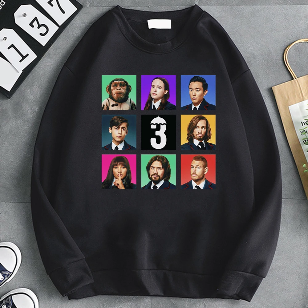 The Umbrella Academy 3 Hoodies Sparrow Academy Hoodie Spring/Autumn Sweatshirt Vintage Women's CrewNeck Pullover Y2K Clothes
The Umbrella Academy 3 Hoodies Sparrow Academy Hoodie Spring/Autumn Sweatshirt Vintage Women's CrewNeck Pullover Y2K Clothes