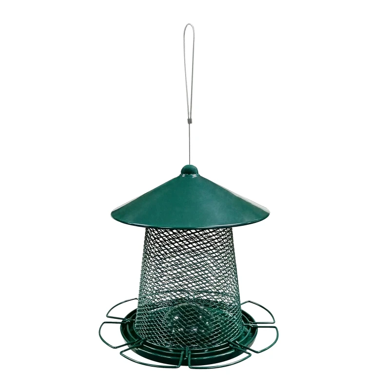 Bird Feeders for Outside Hanging Metal Wild Bird Feeders with Perch Squirrel Proof Garden Decoration 6 Lbs Capacity
Bird Feeders for Outside Hanging Metal Wild Bird Feeders with Perch Squirrel Proof Garden Decoration 6 Lbs Capacity