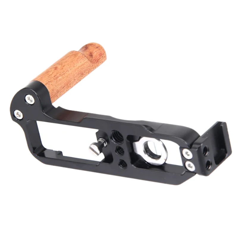 Top Quick Release Shaped Plate Holder Wooden Handle Protective Hand Grip Camera Bracket For Fuji X-A7 XA7
Top Quick Release Shaped Plate Holder Wooden Handle Protective Hand Grip Camera Bracket For Fuji X-A7 XA7
