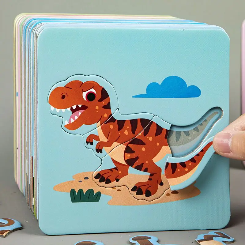 Kids Cartoon Animal Paper Jigsaw Puzzle Dinosaur Transportation Engineering Vehicle Large Pair Puzzle Toys for Children Learing
Kids Cartoon Animal Paper Jigsaw Puzzle Dinosaur Transportation Engineering Vehicle Large Pair Puzzle Toys for Children Learing