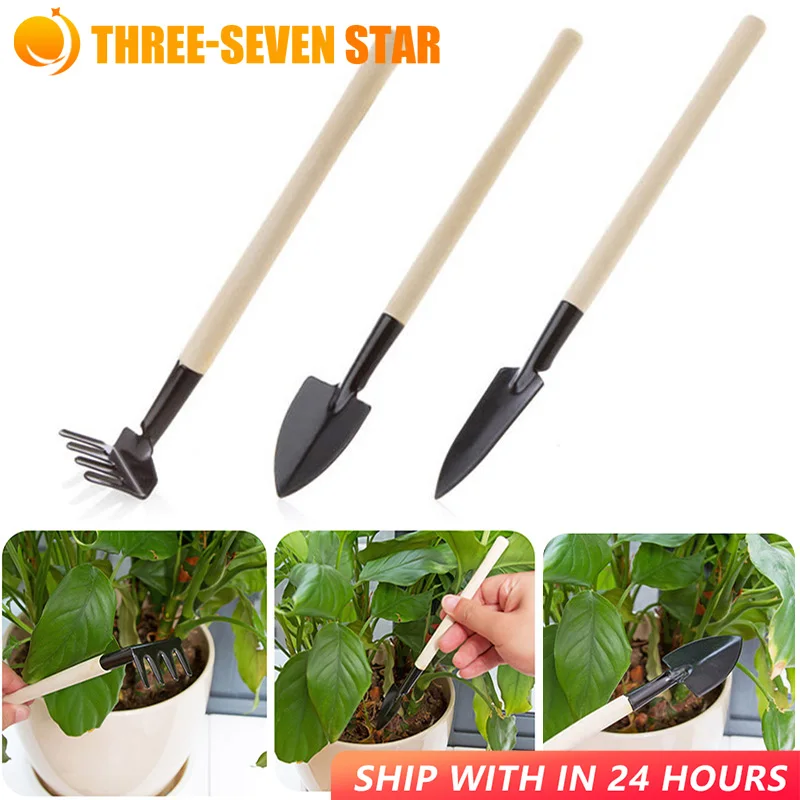 3 Piece Set Mini Gardening Plastic Potting Tools Wooden Handle Shovel Rake Shovel Multifunctional Household Plant Bonsai Tools
3 Piece Set Mini Gardening Plastic Potting Tools Wooden Handle Shovel Rake Shovel Multifunctional Household Plant Bonsai Tools