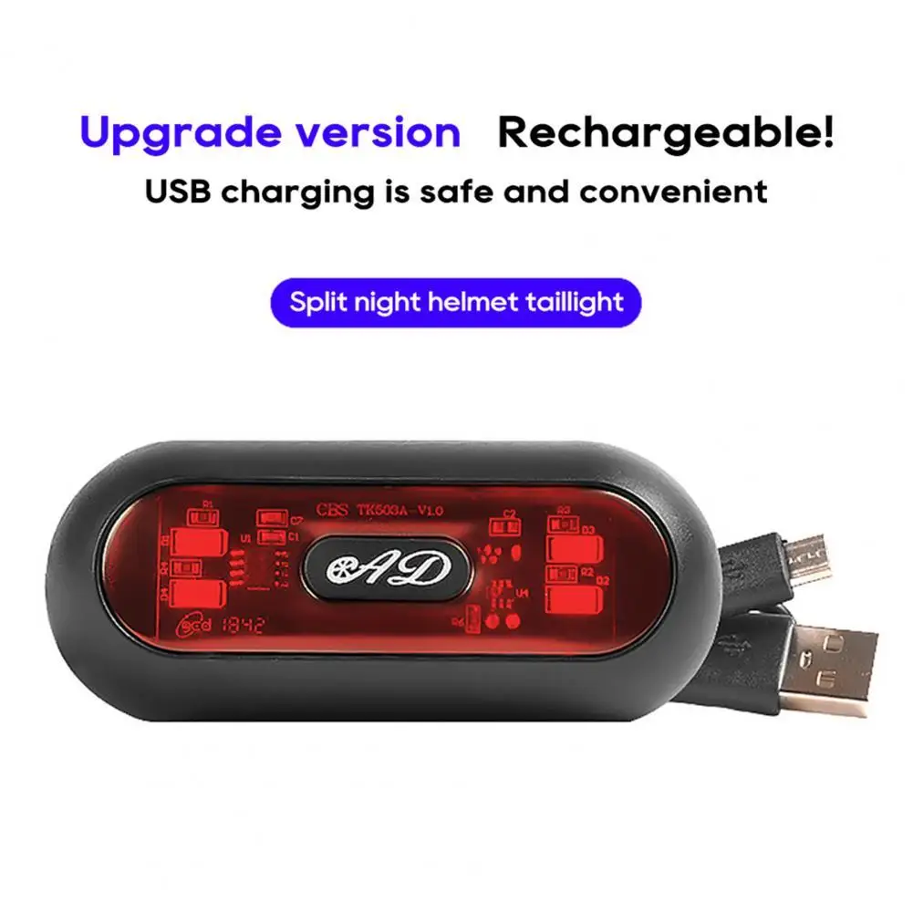 3 Modes Helmet Light Simple Installation ABS High Brightness LED Bicycle Light Outdoor Supplies
3 Modes Helmet Light Simple Installation ABS High Brightness LED Bicycle Light Outdoor Supplies