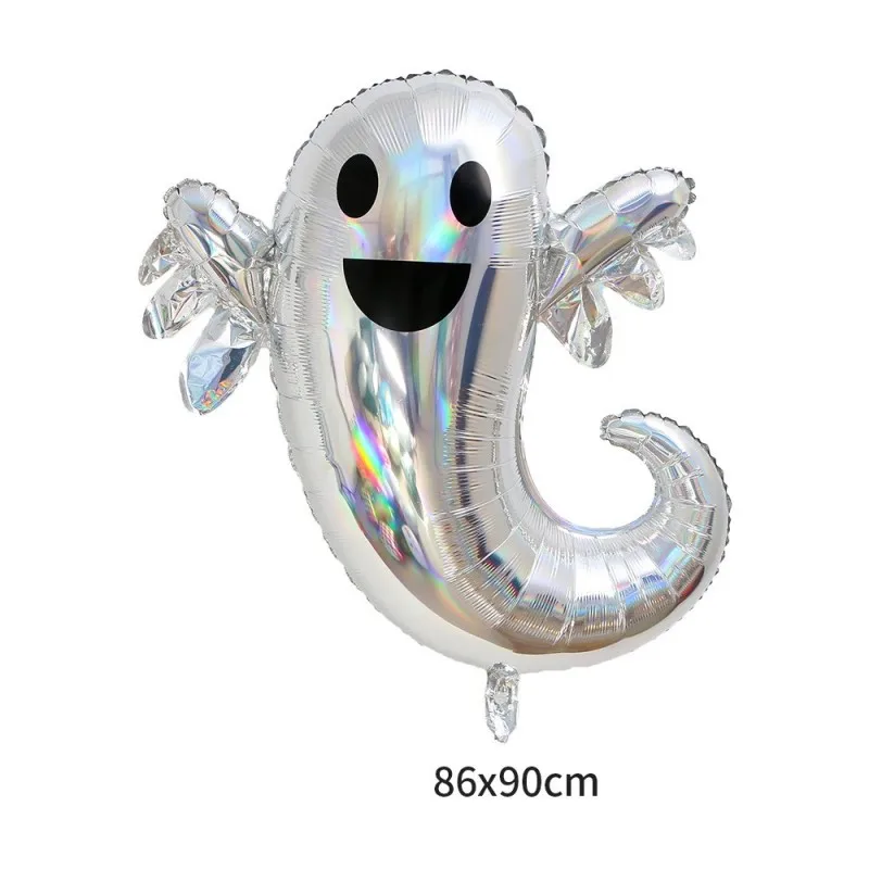 2Pcs/Set Halloween Party Balloons Laser Ghost Shaped Aluminum Foil Balloons For Happy Hallowoween Party Christmas Decorations 
2Pcs/Set Halloween Party Balloons Laser Ghost Shaped Aluminum Foil Balloons For Happy Hallowoween Party Christmas Decorations