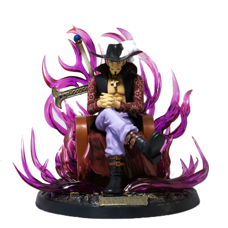 Exquisite Quality Anime One Piece Shichibukai Dracule Mihawk GK Pvc 20CM model Action Figure Collection Toy Desktop Decoration
Exquisite Quality Anime One Piece Shichibukai Dracule Mihawk GK Pvc 20CM model Action Figure Collection Toy Desktop Decoration