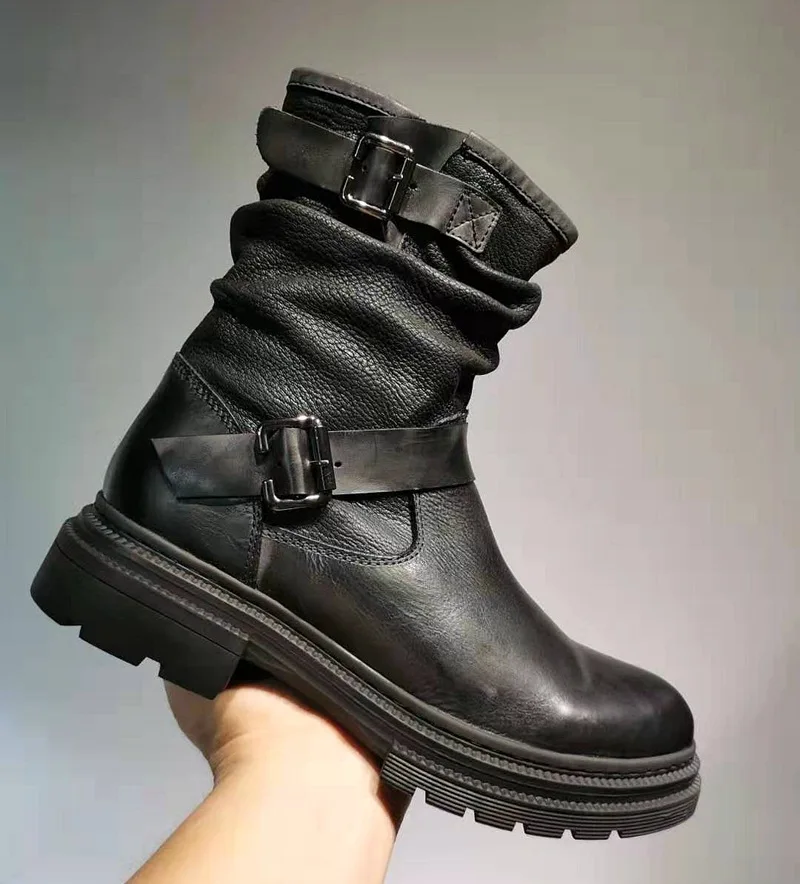 Vintage Fashion Winter Riding Boots Men Casual Shoes Genuine Leather Chelsea Boots for Men Soft Ankle Boots Black Brown
Vintage Fashion Winter Riding Boots Men Casual Shoes Genuine Leather Chelsea Boots for Men Soft Ankle Boots Black Brown