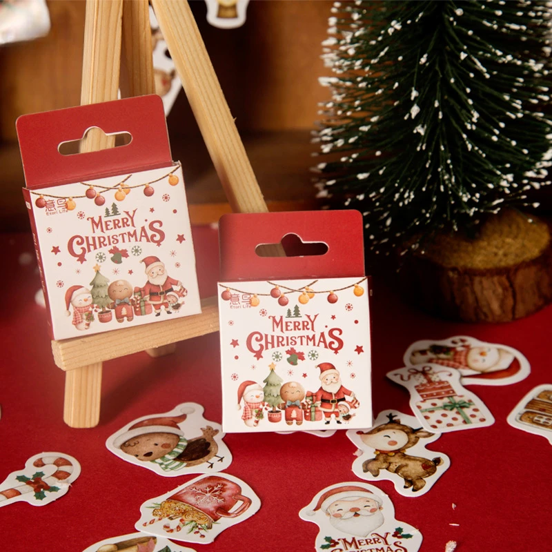 46Pcs Merry Christmas Stationery Stickers DIY Diary Album Scrapbooking Decorative Label Sealing Stickers School Supplies
46Pcs Merry Christmas Stationery Stickers DIY Diary Album Scrapbooking Decorative Label Sealing Stickers School Supplies