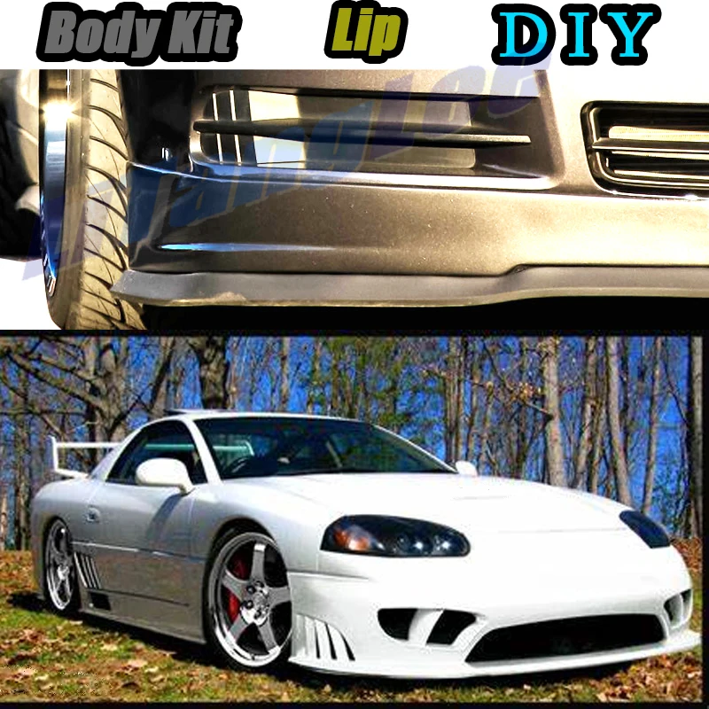 

Car Bumper Lip Front Spoiler Skirt Deflector For Mazda MX-6 MX6 Mystere GE Tune Car Modified Body Kit VIP Hella Flush Lips